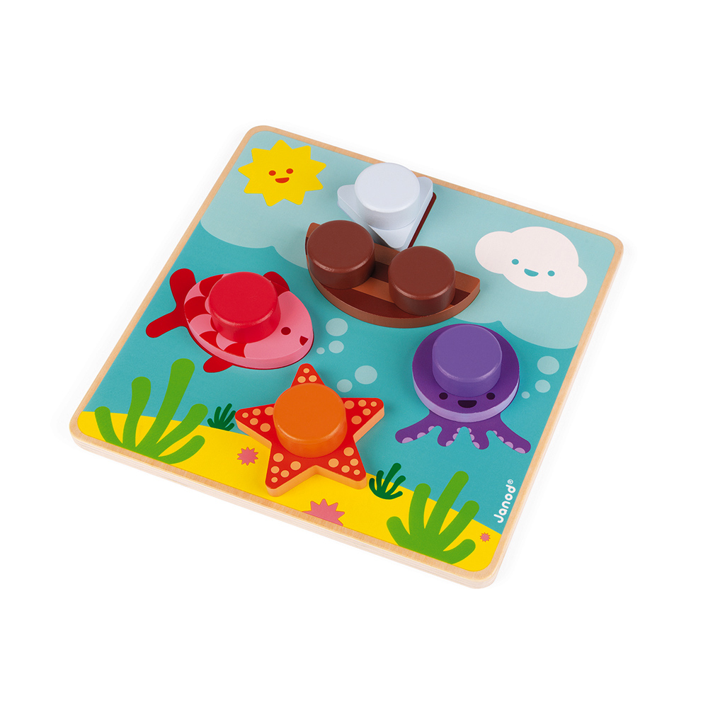 Janod I Am Learning to Screw Wood Activity Game – Bild 3
